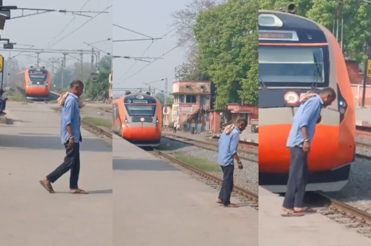 खैनी थूकते व्यक्ति की वंदे भारत से टकराने से मौत मामले में बड़ा खुलासा, वायरल हुआ वीडियो
