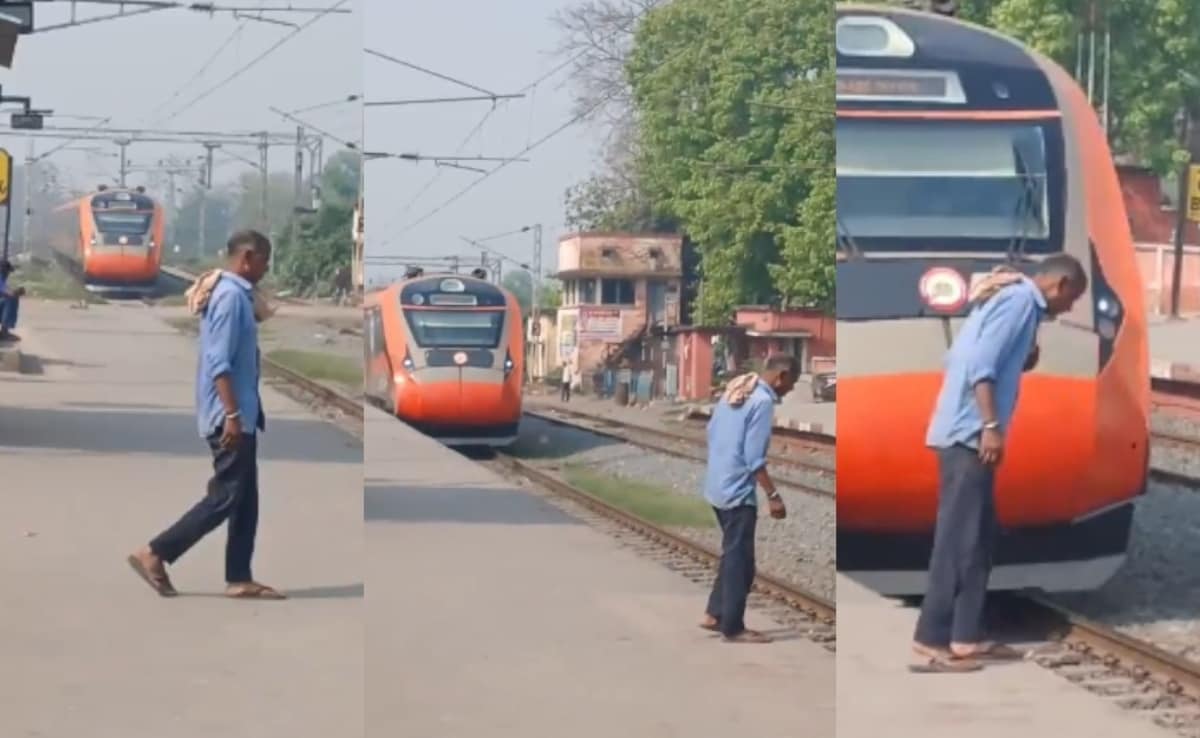 खैनी थूकते व्यक्ति की वंदे भारत से टकराने से मौत मामले में बड़ा खुलासा, वायरल हुआ वीडियो