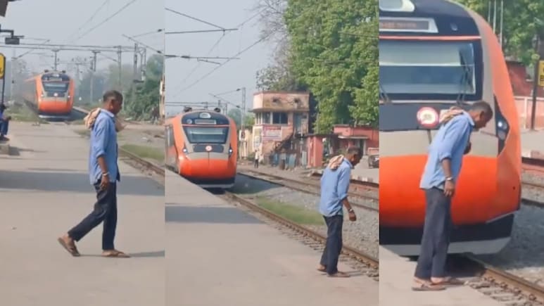 खैनी थूकते व्यक्ति की वंदे भारत से टकराने से मौत मामले में बड़ा खुलासा, वायरल हुआ वीडियो