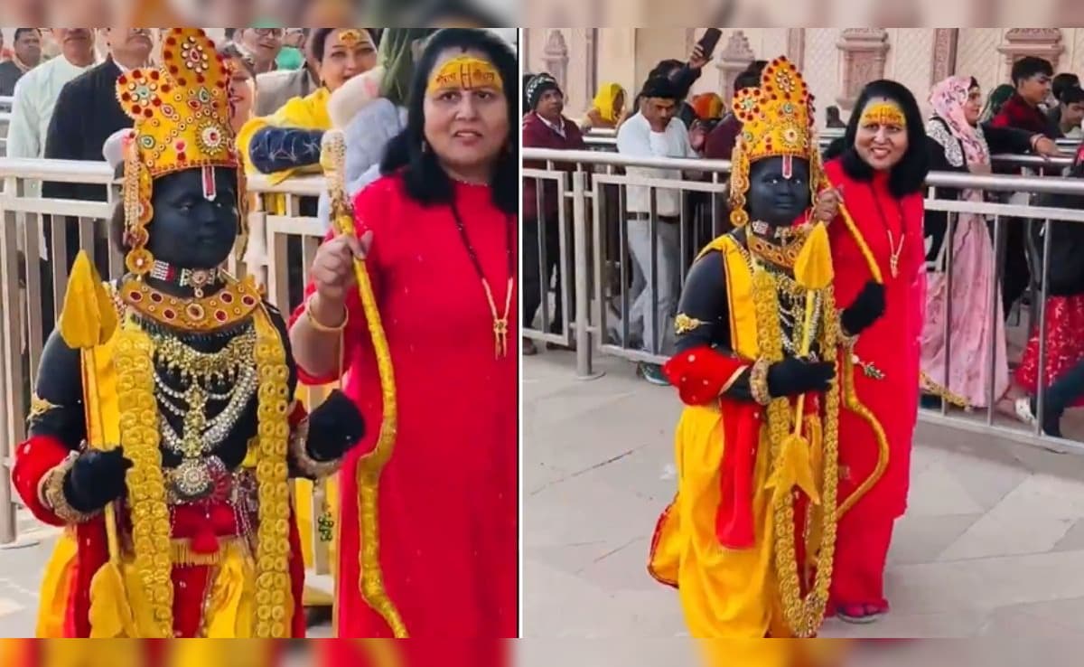 अयोध्या में बाल रूप में दिखे प्रभु राम, रामलला की मनमोहक मुस्कान ने भक्तों को किया भावुक,  वायरल हुआ वीडियो