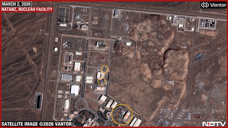 Entrance To Iran's Natanz Enrichment Plant Bombed By US-Israel Says Watchdog