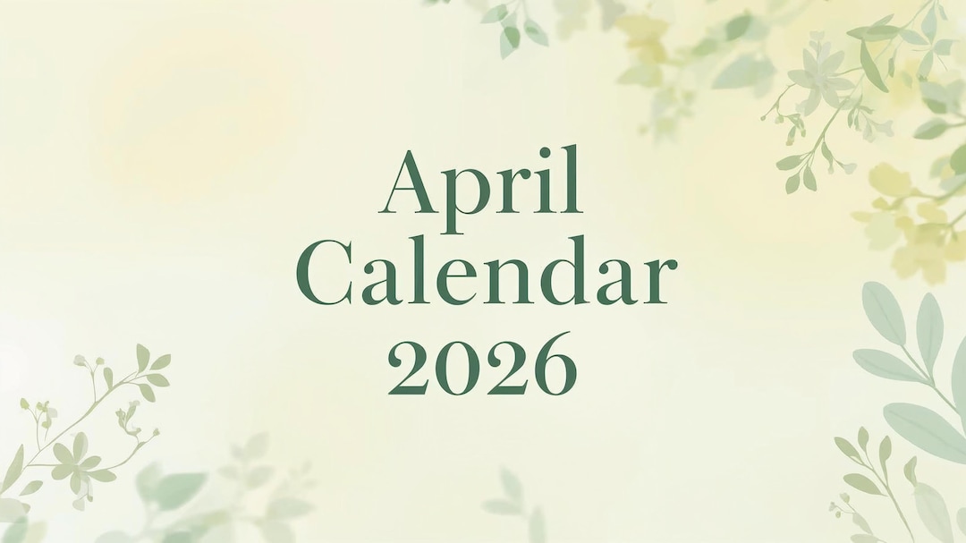 April Calendar 2026: April Fool's Day, Ambedkar Jayanti, Good Friday And More; Check Full List Of Events And Days
