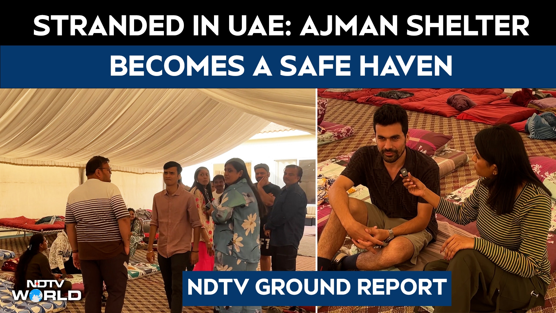 UAE News | Shelter In Ajman Offers Refuge To Stranded Indians Amid Travel Disruptions
