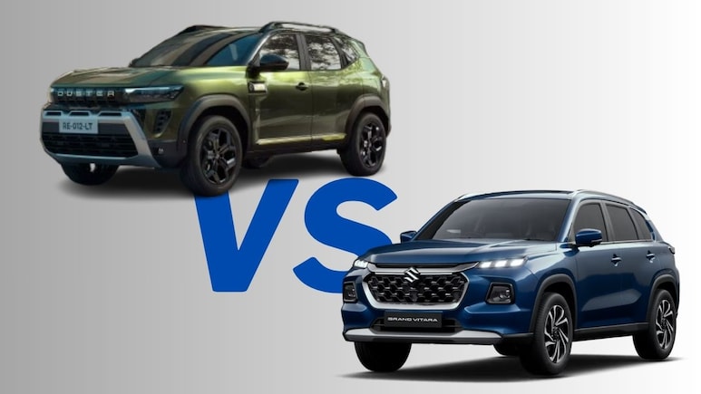 Renault Duster Vs Maruti Suzuki Grand Vitara Hybrid Comparison: Which One Is Better?
