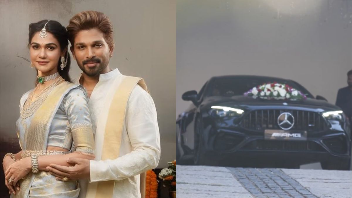 Allu Arjun Gifts Wife Sneha Reddy Rs 1.5 Crore Mercedes On 15th Anniversary