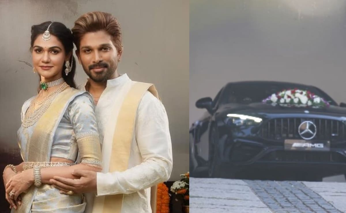 Allu Arjun Gifts Wife Sneha Reddy Rs 1.5 Crore Mercedes On 15th Anniversary
