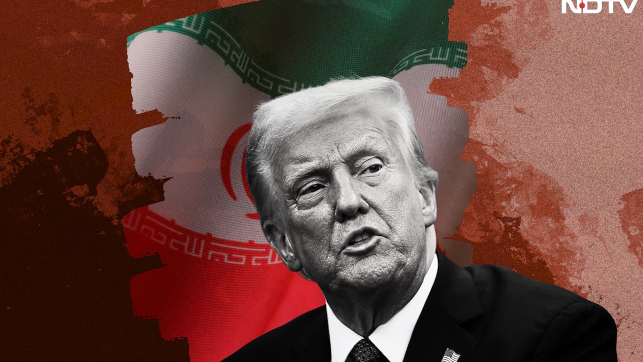 US Iran War Live Updates: Trump Calls Iran "Crazy", Says He Is "Doing The World A Service"