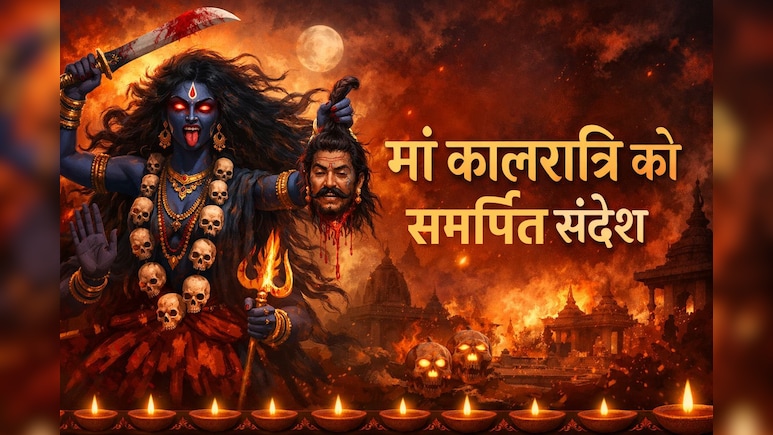 Navratri Day 7 Wishes: नवरात्रि के सांतवे दिन, अपने प्रियजनों को भेजें ये खास शुभकामनाएं और मैसेज