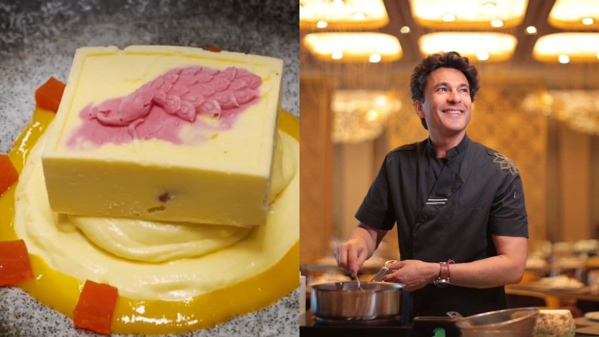 Kashmir's Saffron To Cassata Nostalgia: Watch Chef Vikas Khanna Create His Mango Three Ways' Dessert