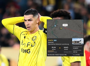 Cristiano Ronaldos Rs 750 Crore Private Plane Leaves Saudi Arabia Amid War. But Was He Inside?