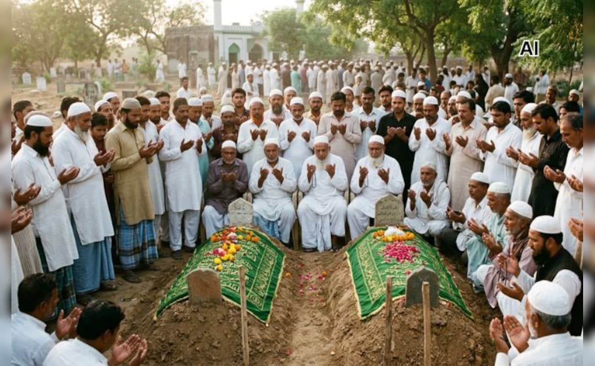 ईद पर बेटे की मौत की खबर सुन प‍िता ने भी छोड़ी दुन‍िया, एक साथ उठा दोनों का जनाजा