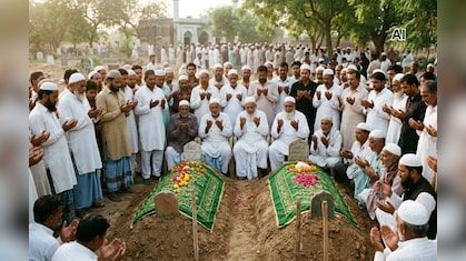 ईद पर बेटे की मौत की खबर सुन प‍िता ने भी छोड़ी दुन‍िया, एक साथ उठा दोनों का जनाजा