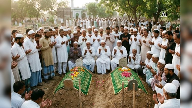 ईद पर बेटे की मौत की खबर सुन प&zwj;िता ने भी छोड़ी दुन&zwj;िया, एक साथ उठा दोनों का जनाजा