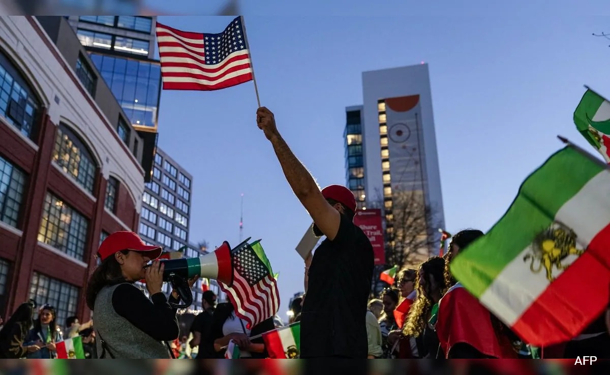 Iranians Across US Take To The Streets For - And Against - Strikes