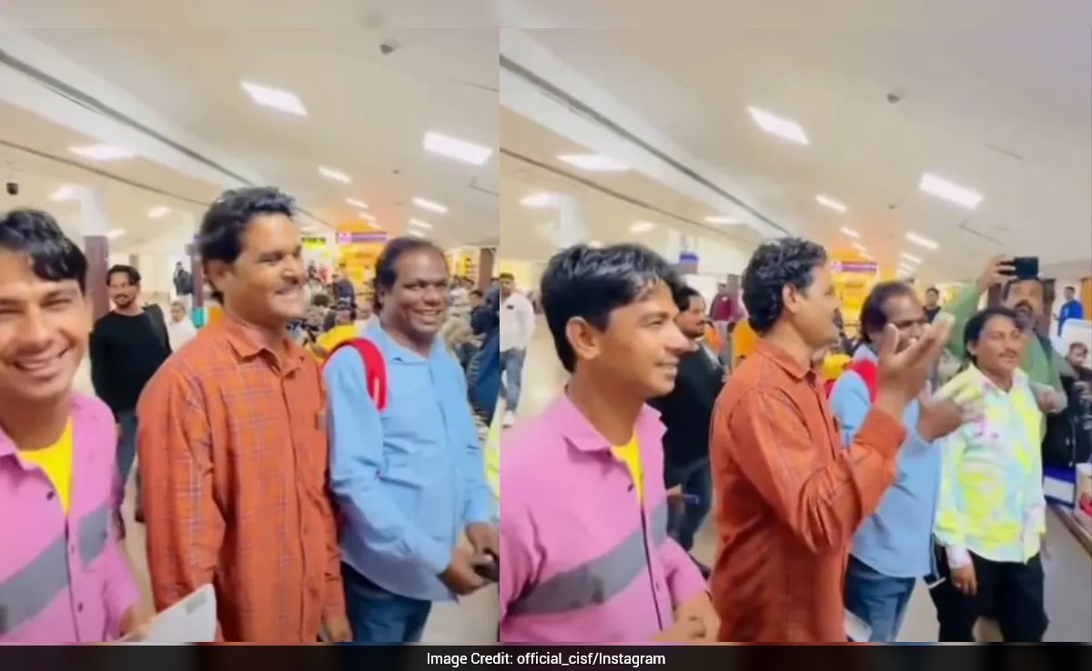 Rajasthani Folk Artists Turn Routine Security Check At Jodhpur Airport Into Musical Moment