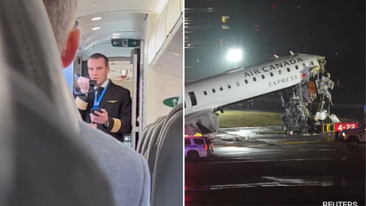 Video: Air Canada Pilot Requests Flyers 'No Questions' On LaGuardia Crash