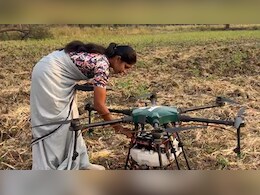 ड्रोन दीदी सावित्री साहू: हौसलों को मिला तकनीक का साथ, 2 घंटे का काम 10 मिनट में कर बदली जिंदगी&nbsp;