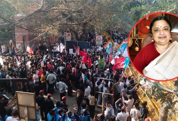 JNU कुलपति के खिलाफ छात्रों का जनमत संग्रह, रिटायर्ड जजों के सामने अगले हफ्ते होगी जन सुनवाई