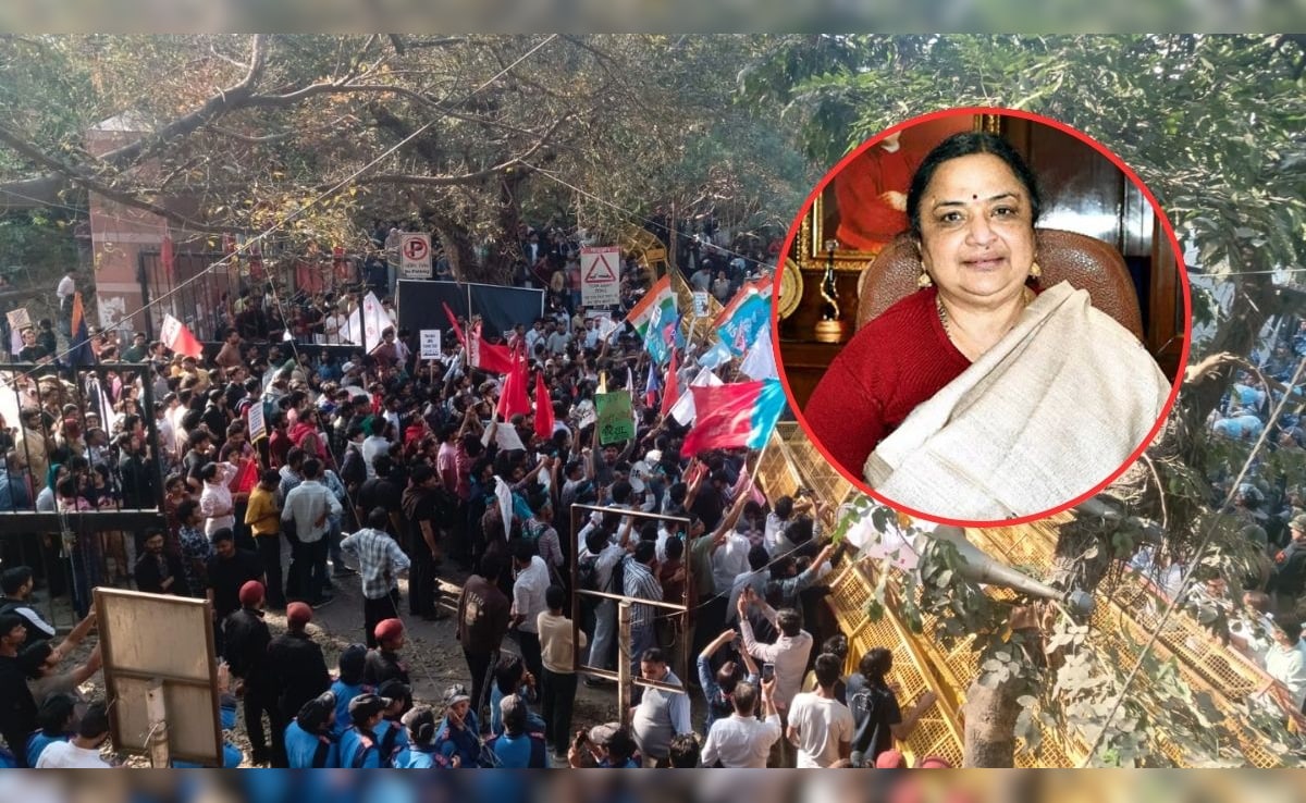 JNU कुलपति के खिलाफ छात्रों का जनमत संग्रह, रिटायर्ड जजों के सामने अगले हफ्ते होगी जन सुनवाई