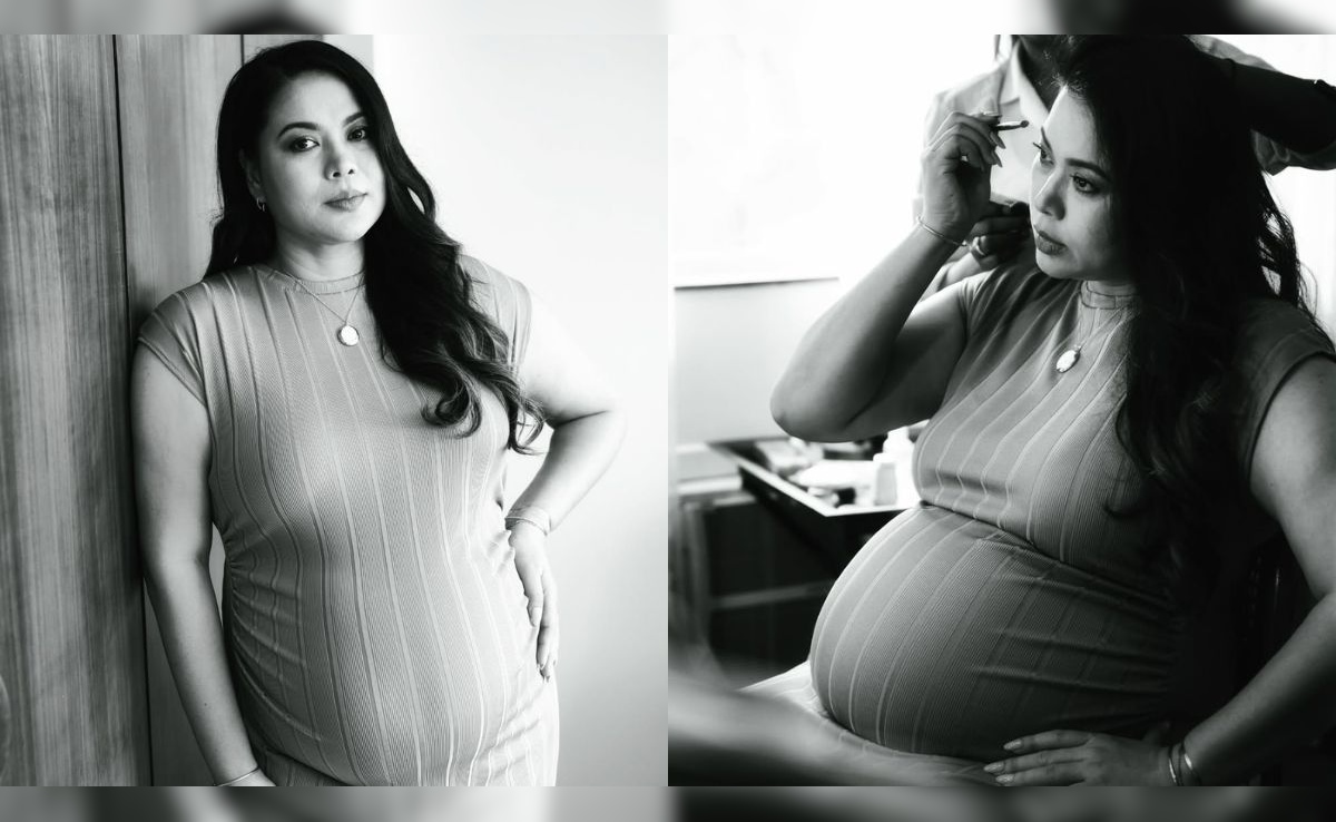 Lin Laishram Shares Pregnancy Photos Celebrating Her Baby Bump and Transformation