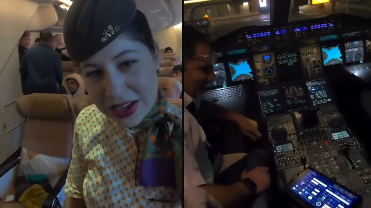 Watch: Etihad Passenger Wished To See The Cockpit, Staff Made It Happen
