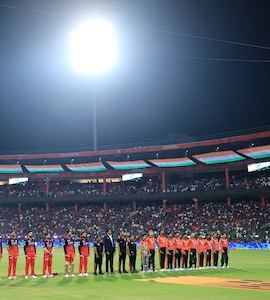 RCB vs SRH, IPL 2026: Minutes Silence Held In Memory Of Stampede Victims At Chinnaswamy Stadium