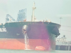 Pic: 1st Ship Carrying Crude Oil From Saudi Arabia Docks At Mumbai Port