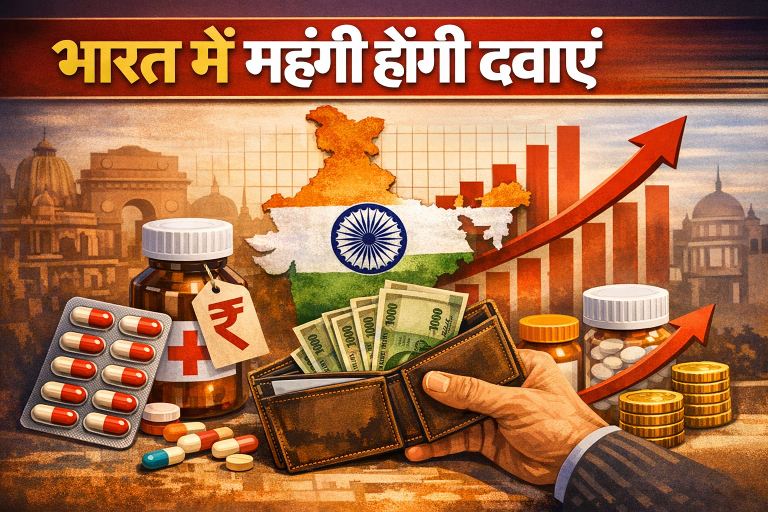 महंगी होंगी दवाएं! सरकार ने दी दाम बढ़ाने की मंजूरी, ईरान-इजरायल युद्ध का असर या कुछ और?