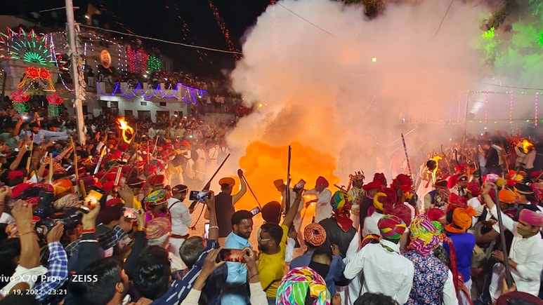Udaipur Village Celebrates Holi With Gunpowder To Mark 450-Year-Old Tradition