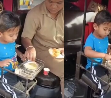 ट्रैफिक की भीड़... मां का प्यार, महिला ऑटो ड्राइवर बेटी ने बगल वाली सीट पर किया ऐसा इंतजाम, देखें दिल को छू लेने वाला वीडियो