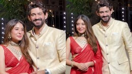 Watch: Kritika Kamra, Gaurav Kapur Make First Public Appearance As Husband And Wife After Intimate Wedding At Mumbai Home