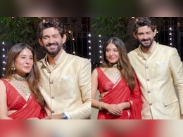 Watch: Kritika Kamra, Gaurav Kapur Make First Public Appearance As Husband And Wife After Intimate Wedding At Mumbai Home