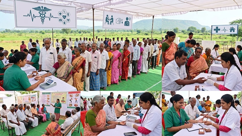 Telangana's Mega Health Drive Flags 26.9 Lakh With High Blood Pressure, 14 Lakh With Diabetes