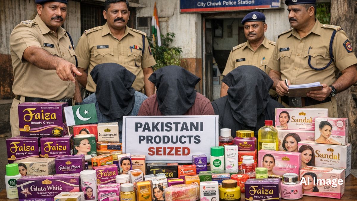 खुलेआम बिक रहा था 'मेड इन पाकिस्&zwj;तान' माल, मुंबई से सप्लाई रैकेट, दुकानों में पड़ी रेड तो रैकेट का भंडाफोड़