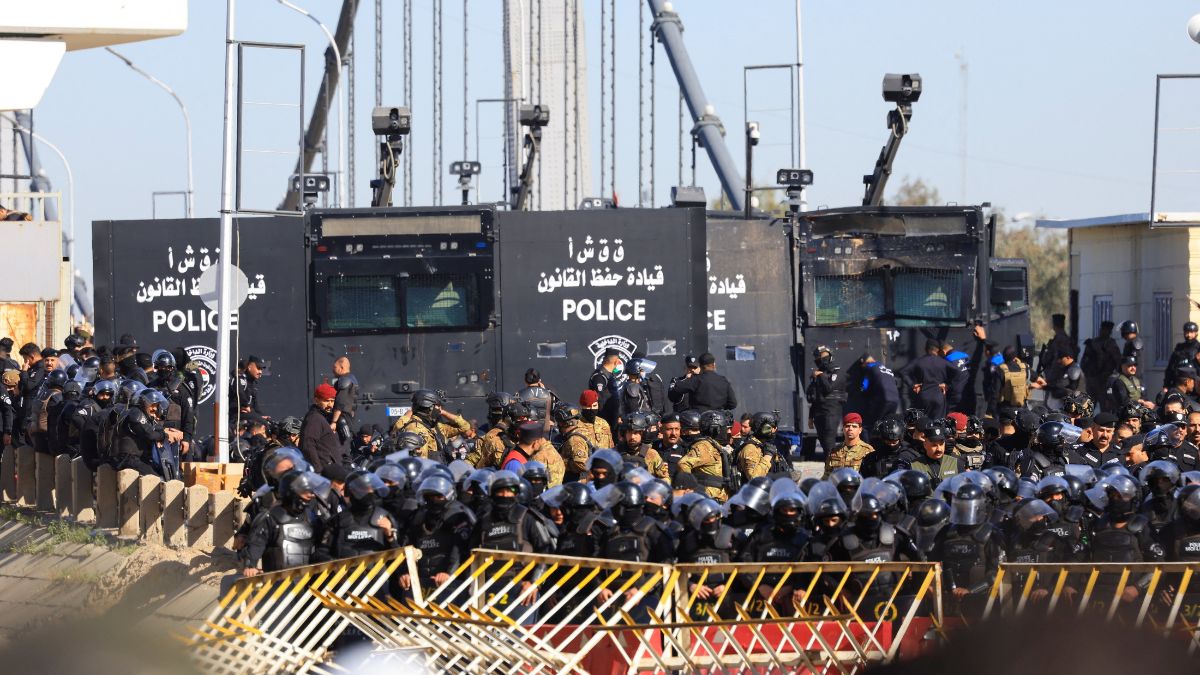 Protests in Baghdad. Protests in Baghdad.