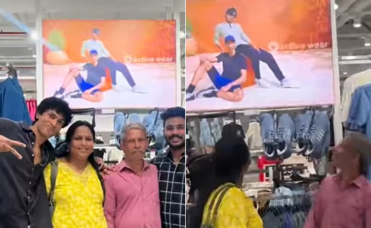 पहली बार पोस्टर पर दिखा बेटा, देखकर नहीं रहा माता-पिता की खुशी का ठिकाना, फिर जो हुआ, Video भावुक कर देगा