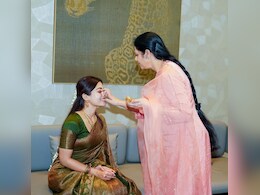 नेशनल क्रश से लेकर नई सुहागन तक, रश्मिका ने रॉयल हरी कांजीवरम साड़ी में चुराया सबका दिल