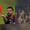 Virat Kohli Shares Flying Kiss With Anushka Sharma After Match-Winning Knock For RCB. Video Viral