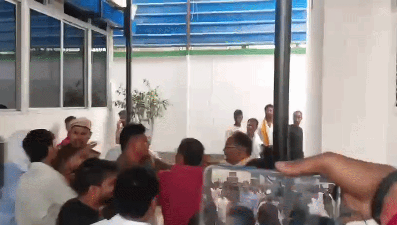 नीतीश के फैसले पर कार्यकर्ताओं में अब भी नाराजगी, ललन सिंह के विरोध पर JDU दफ्तर में हाथापाई, VIDEO