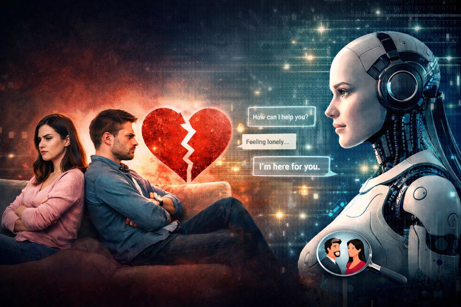 मियां-बीवी और AI, रिश्तों के बीच घुस आया AI, आधे से ज्यादा लोगों को डर, बिगड़ रहे हैं संबं