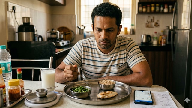 Severely restricting calories or following a crash diet can cause the body to enter starvation mode