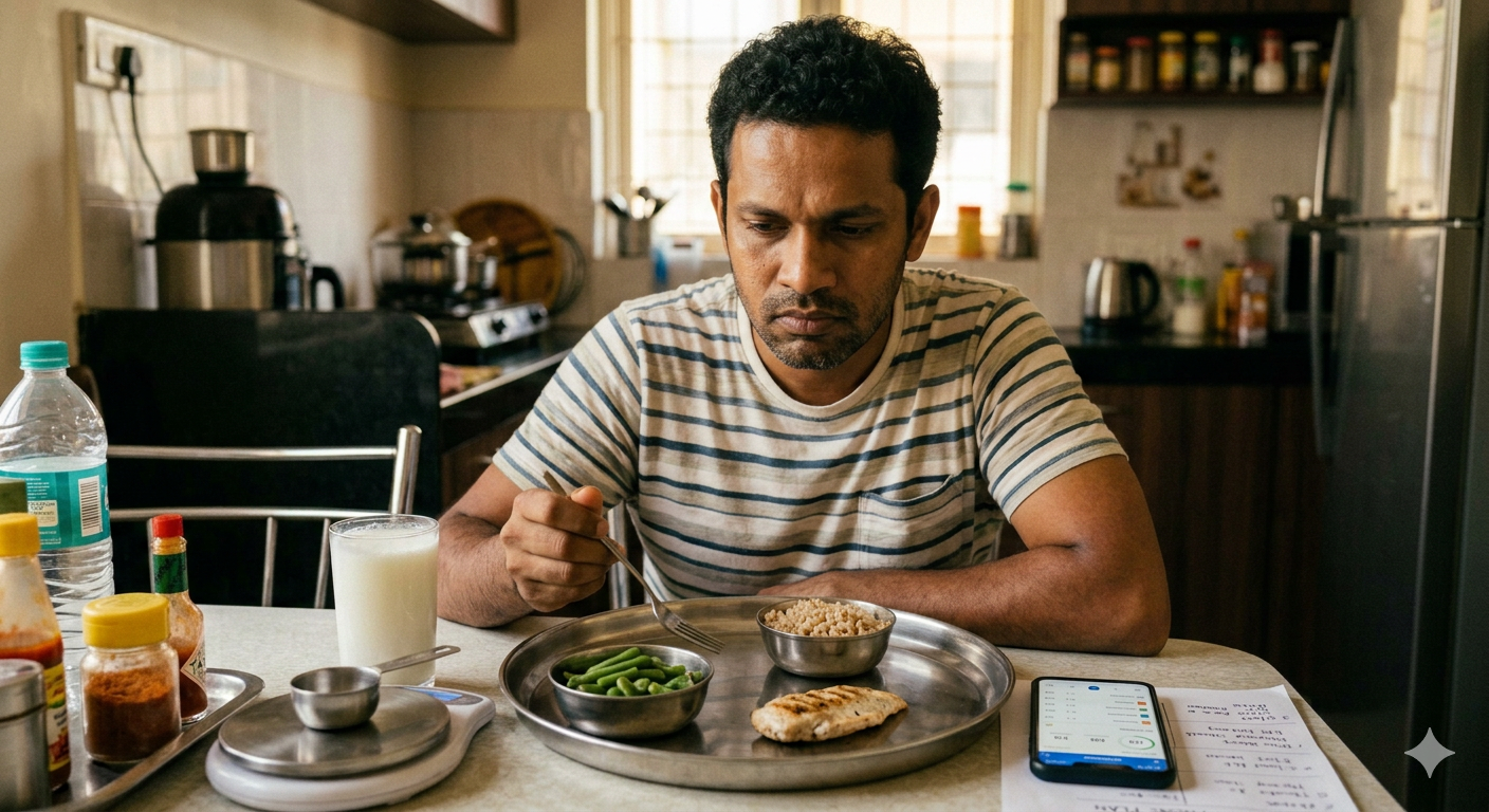 Severely restricting calories or following a crash diet can cause the body to enter starvation mode