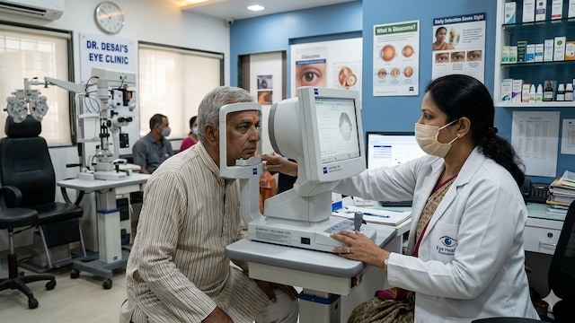 Glaucoma symptoms can appear well before old age too