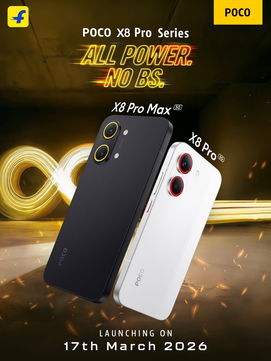 Poco X8 Pro is launching on March 17, 2026 in India