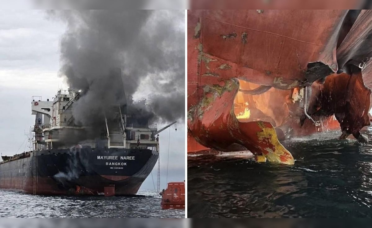 ईरान ने थाईलैंड के कार्गो शिप पर स्टेट ऑफ हार्मुज में किया हमला, 20 क्रू मेंबर बचाए गए, 3 लापता