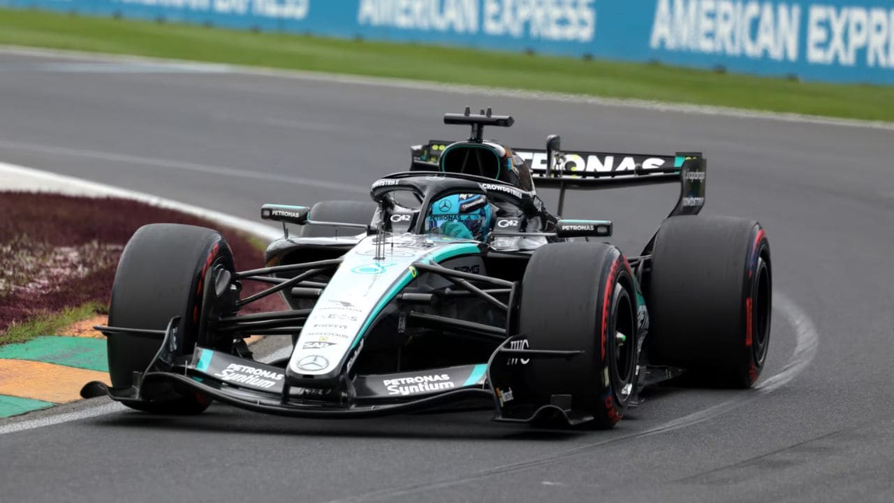 Who took pole position for the 2026 Formula 1 Australian Grand Prix?