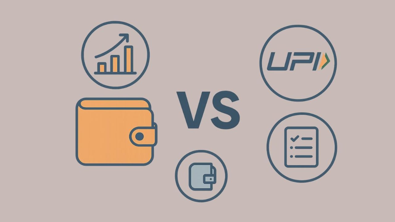 Both payment methods use QR codes but follow different routes.