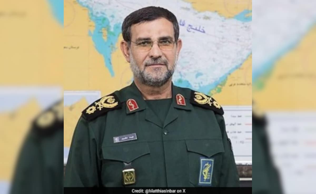 Iran Confirms Death Of Revolutionary Guards Commander Alireza Tangsiri