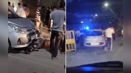 इंदौर में थाने से कार लेकर फरार आरोपी, 500 मीटर दूर हुआ एक्सीडेंट, कोमा में पहुंचा