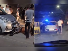 इंदौर में थाने से कार लेकर फरार आरोपी, 500 मीटर दूर हुआ एक्सीडेंट, कोमा में पहुंचा